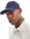 [BOSS Orange] BOSS Zed icon stripe logo cotton baseball cap in navy One Size navy