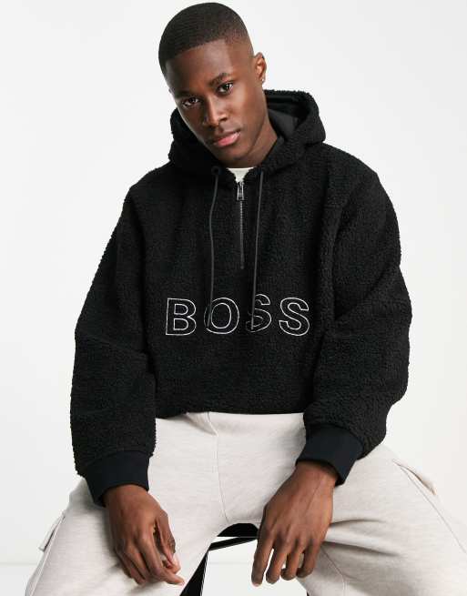 Borg shop overhead hoodie