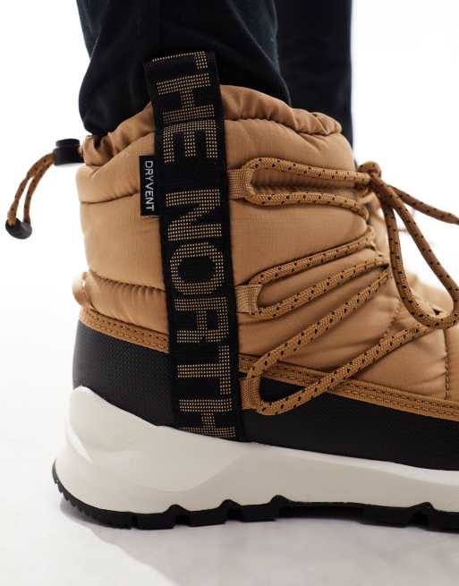 Botas beis y negras aislantes con cordones Thermoball de The North Face, 3 de 4