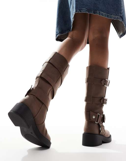 Botas Marrones Asos Botas Mujer Botas De Montar Marrón Chocolate