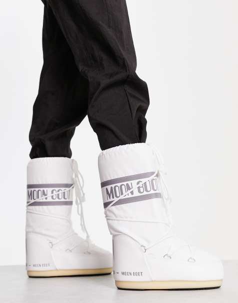 Botas blancas impermeables por la rodilla de nailon Icon de Moon Boot - view 1