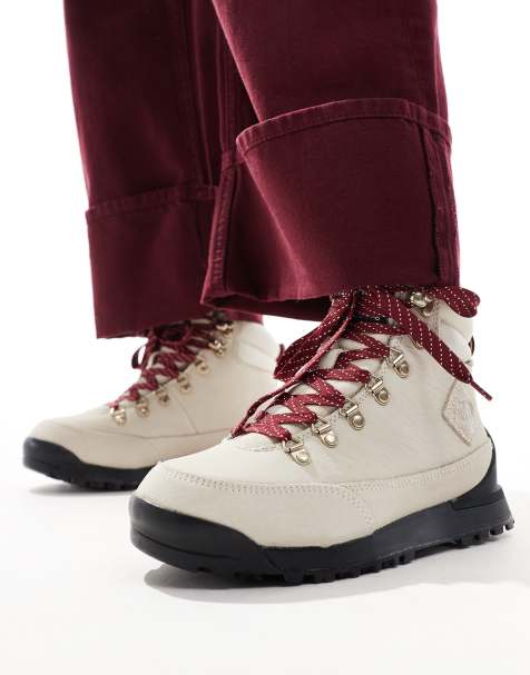 Botas blancas y burdeos impermeables de cuero Back-To-Berkeley IV de The North Face - view 1