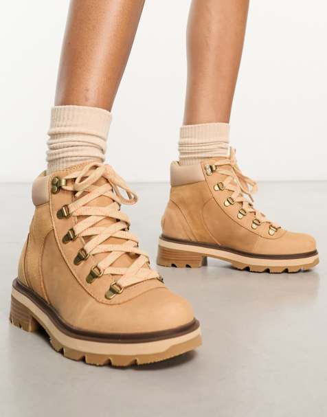 Botas marrones mujer outlet cordones