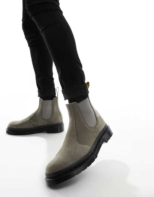 Botas Chelsea gris níquel de nobuk 2976 de Dr Martens, 4 de 4