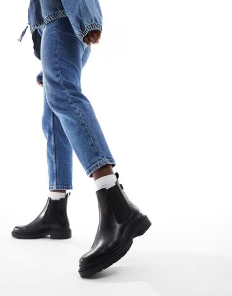 Botas Chelsea negras de cuero sintético Trooper de Levi's - view 1