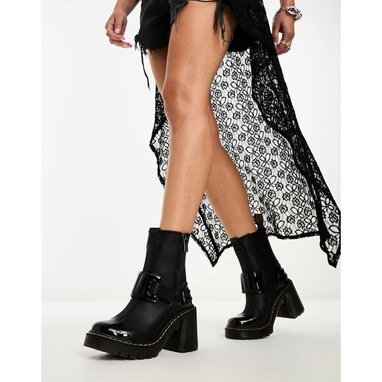 Botas de best sale tacon dr martens