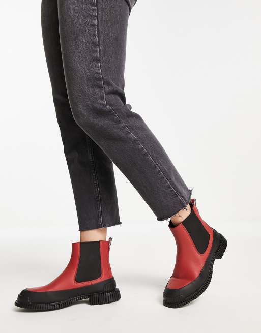 Camper botas rojas hot sale