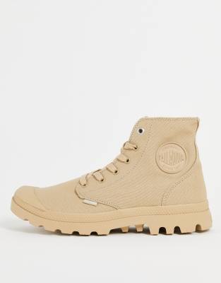 Botas color arena con diseño monocromático Classic Pampa de Palladium