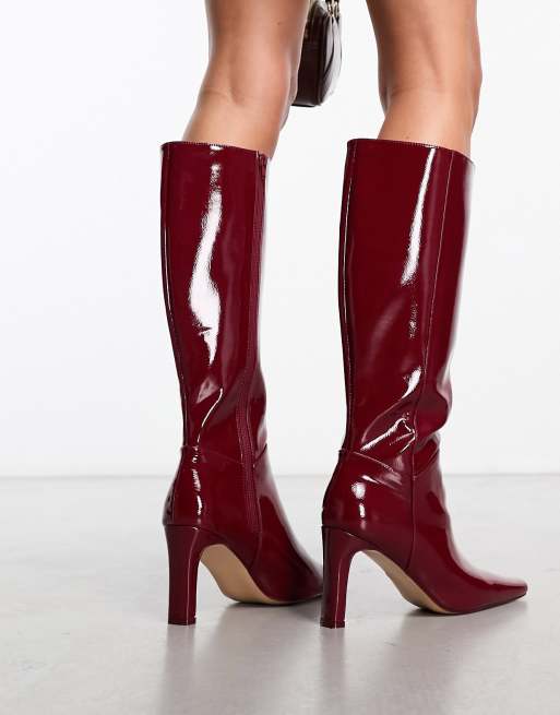 Botas color vino sale