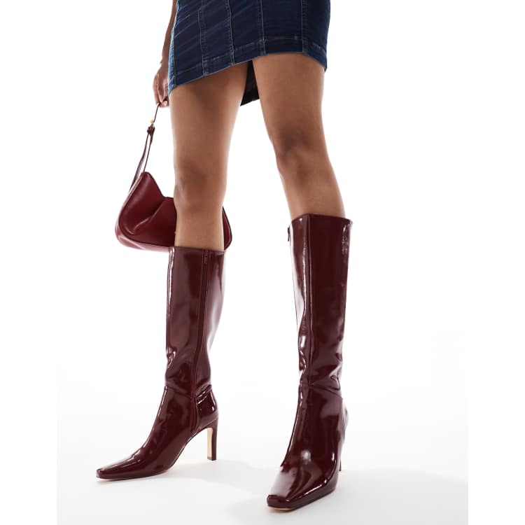Botas color vino 2025