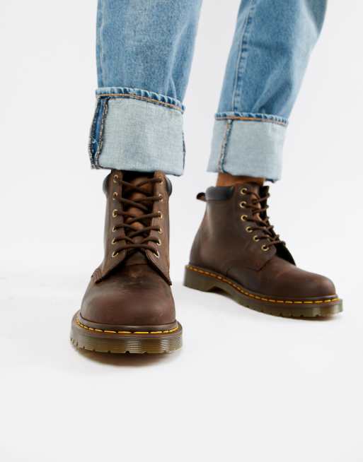 Botas dr martens clearance marrones