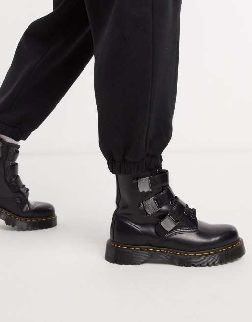 Dr martens hebilla discount zapatos