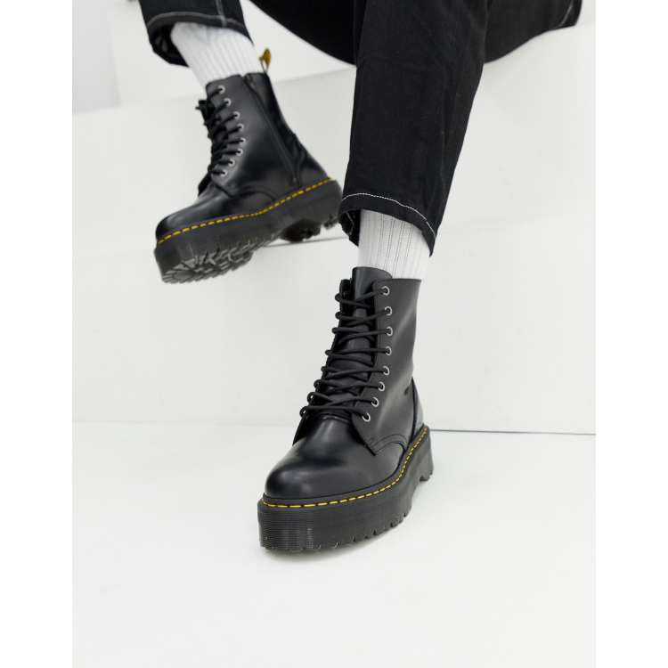 Dr martens Botas para Hombre 23923 Talla 12 Gris 8 Ojos Bonita Forma