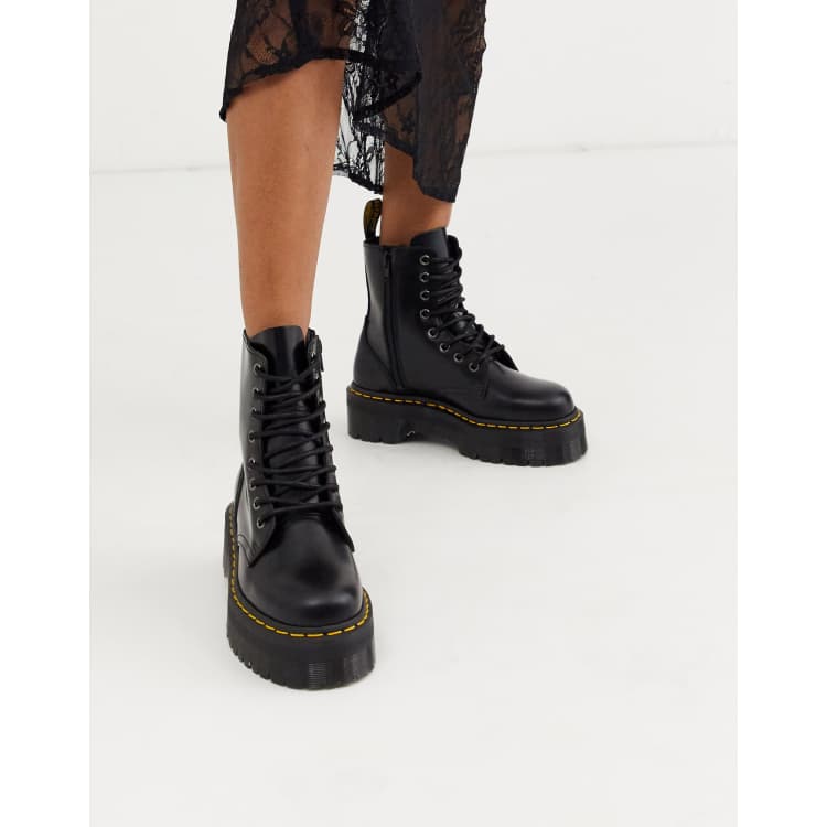 Botas estilo shop dr martens plataforma