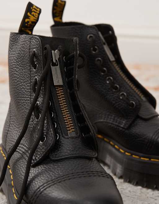 Botas con plataforma unisex de cuero Sinclair Milled Nappa de Dr Martens, 4 de 4