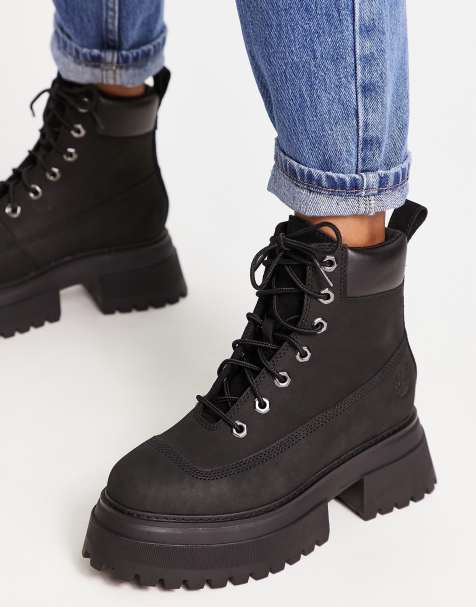 Botas timberland cheap de mujer negras