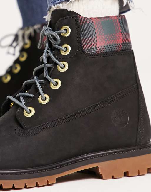 Botas de 6" negras suela cupsole de Timberland |