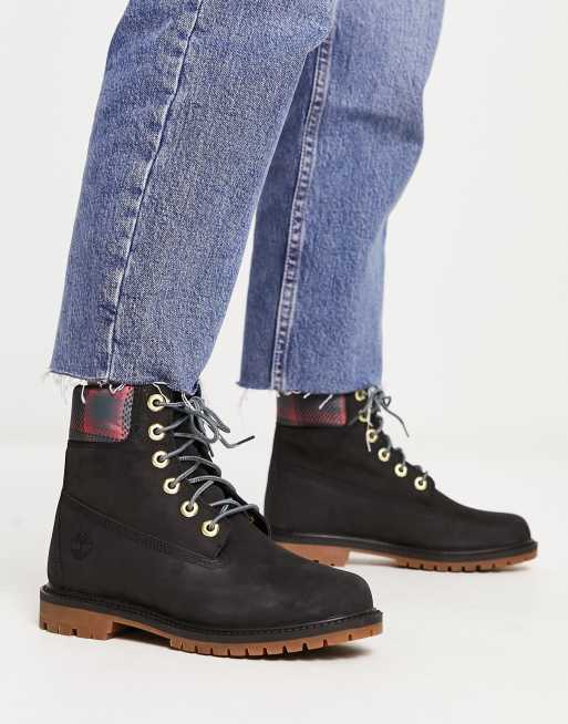 Botas negras de 6 Premium de Timberland, ASOS