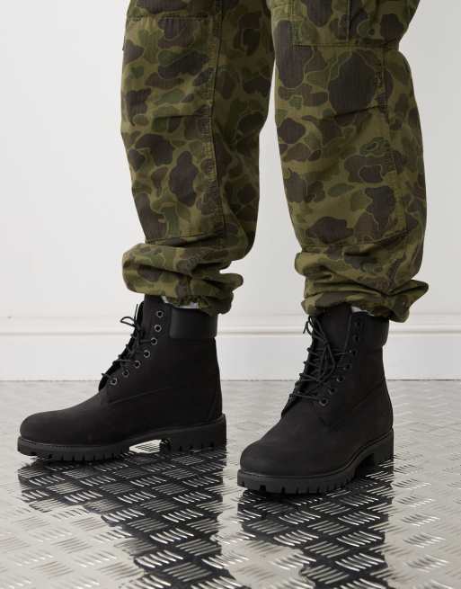 Botas de negras de premium Timberland ASOS