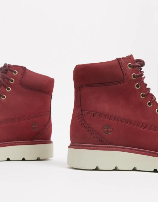 Botas de 6 pulgadas de color shiraz con cordones Kenniston de Timberland, 2 de 4