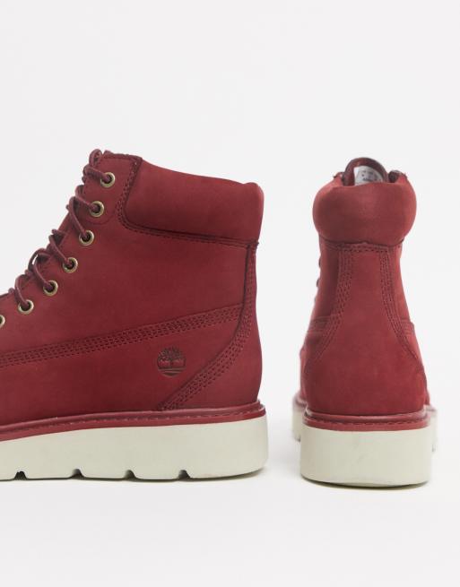 Botas de 6 pulgadas de color shiraz con cordones Kenniston de Timberland, 4 de 4