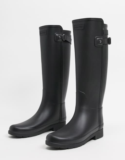 Botas hunter refined discount negras