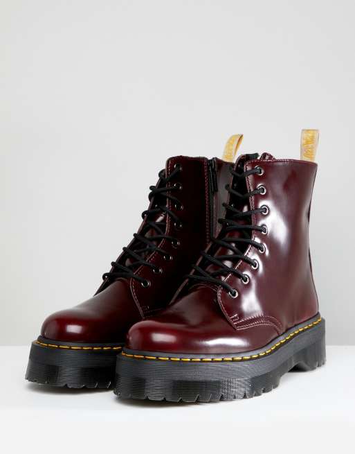 Dr martens jadon chile sale rojo