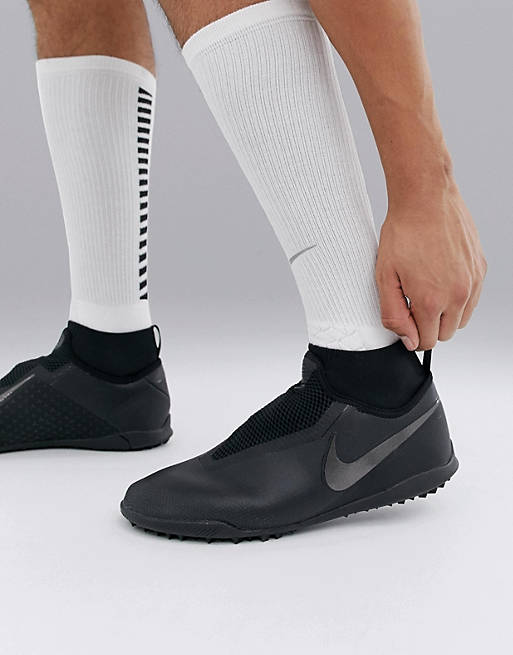 sentido común gravedad Cuadrante Botas de fútbol para césped artificial en negro AO3277-001 React Obra Pro  de Nike | ASOS