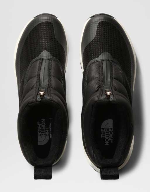Botas de invierno negras y blancas impermeables con cremallera Thermoball Progressive II de The North Face, 3 de 4