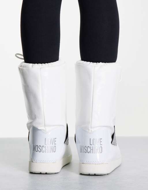 Botas de nieve online moschino