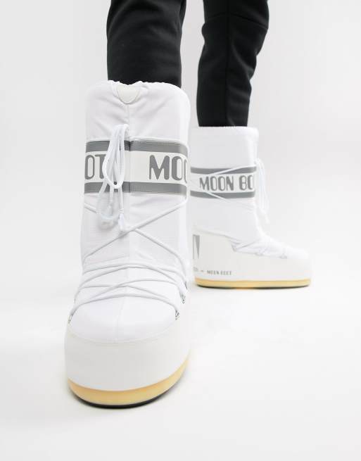 Moon store boot blanche