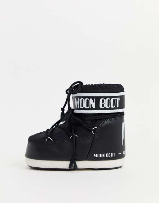 Botas de nieve negras clásicas exclusivas de ASOS