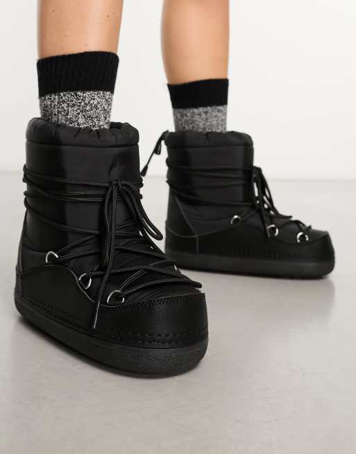 Bota Nieve Negra - TrendSeeker