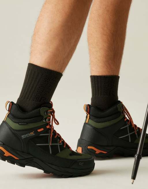 Botas de senderismo verdes impermeables Samaris III de Regatta, 3 de 3