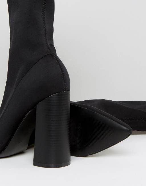 Botas de tacón alto negras Libby de Public Desire, 4 de 4