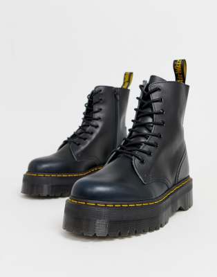 Dr martens on sale negras plataforma azul