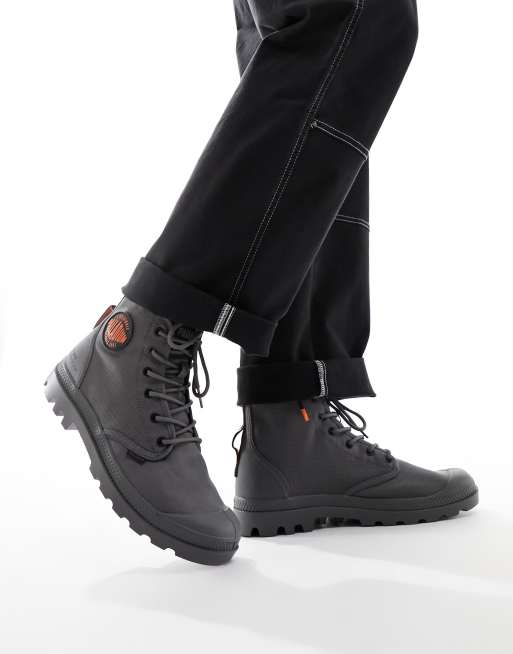 Botas grises con cordones Pampa Hi Supply Rs de Palladium ASOS