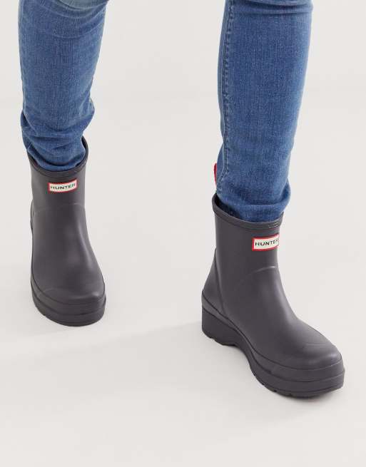 Botas hunter gris new arrivals