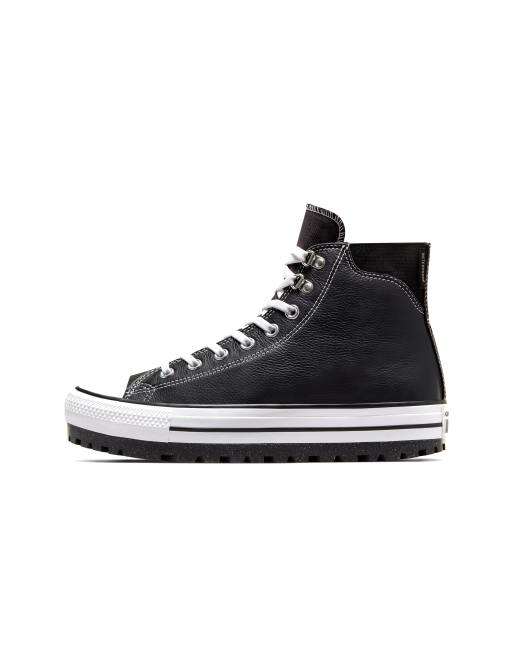 Botas impermeables plateadas negras y blancas Chuck Taylor All Star City Trek de Converse ASOS