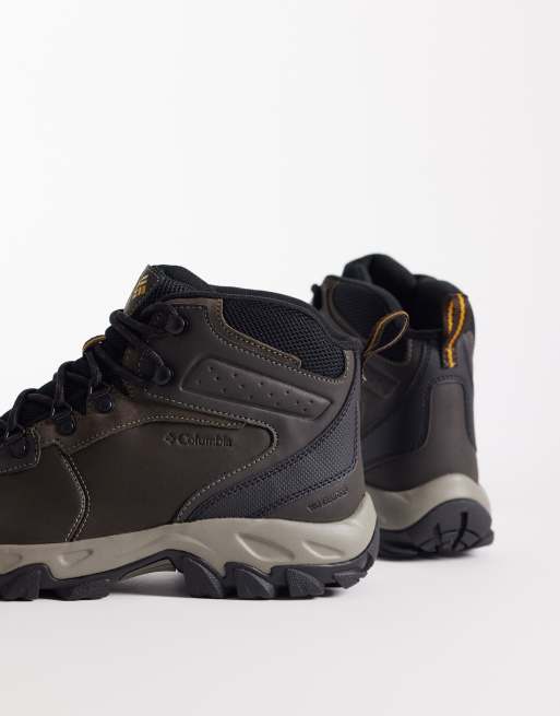 Botas marrones resistentes al agua Newton Ridge Plus II de Columbia, 4 de 4