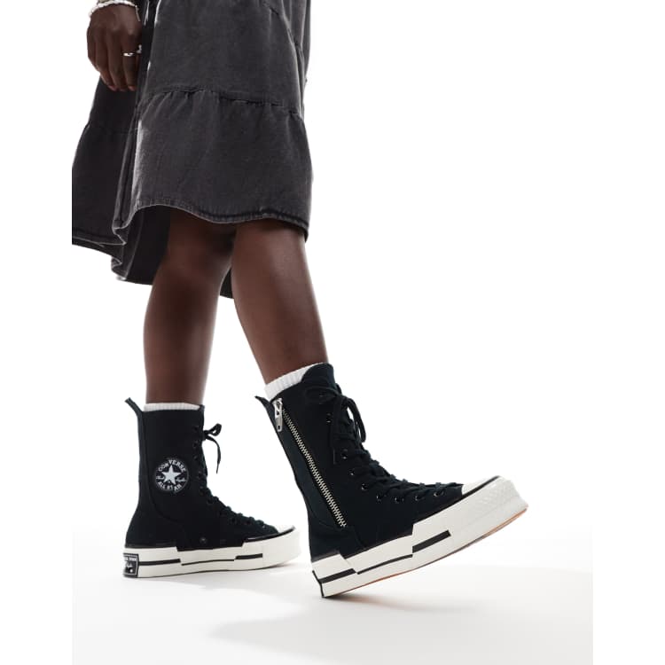Botas negras Chuck 70 Plus X Hi de Converse ASOS