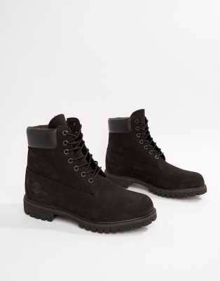 botas negras timberland