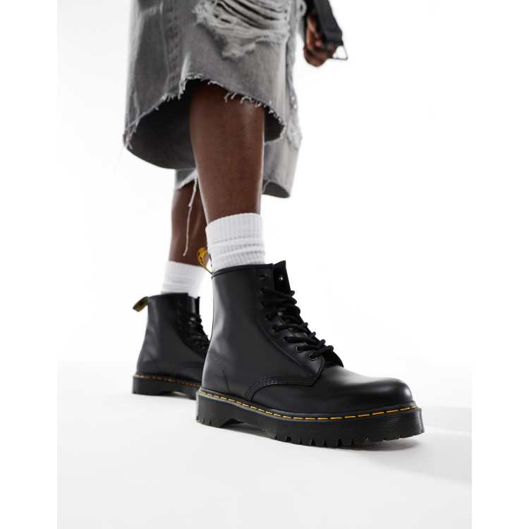 Fenua environnementShops Botas negras con 8 pares de ojales 1460 Bex de Dr Martens martens 1460 black lamper 11821011