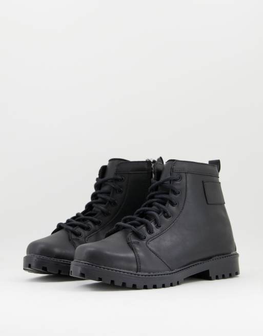 Botas negras con cordones de Bolongaro Trevor