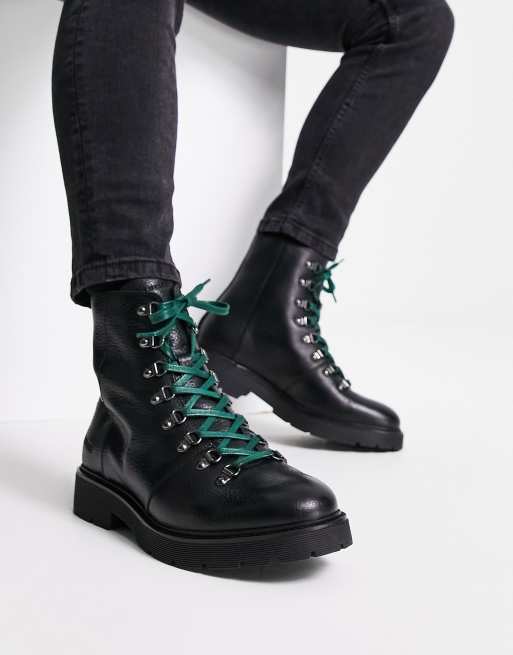 Botas negras con cordones de Tommy Hilfiger ASOS