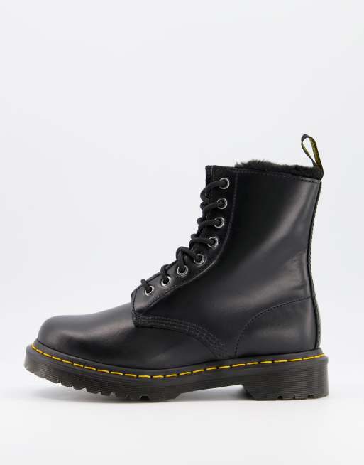 Botas discount negras pelo