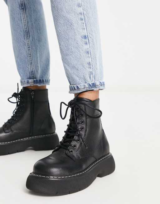 Steve madden botas negras new arrivals