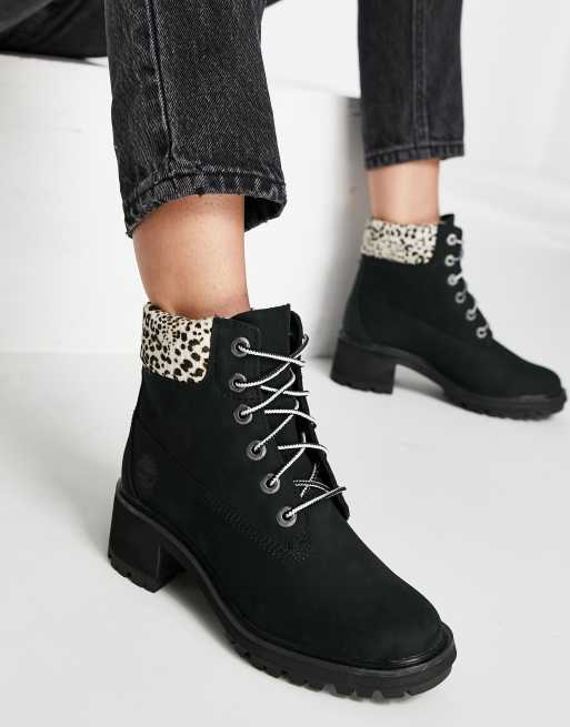 Botas timberland best sale mujer tacon negras