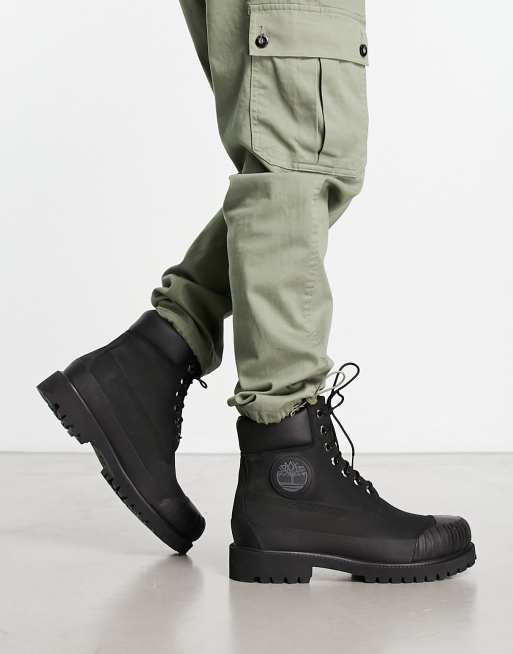 negras 6" con puntera de goma premium de Timberland ASOS