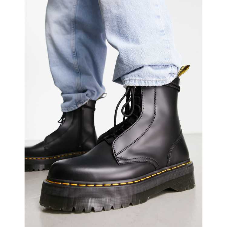 Dr martens negras hombre cheap zara